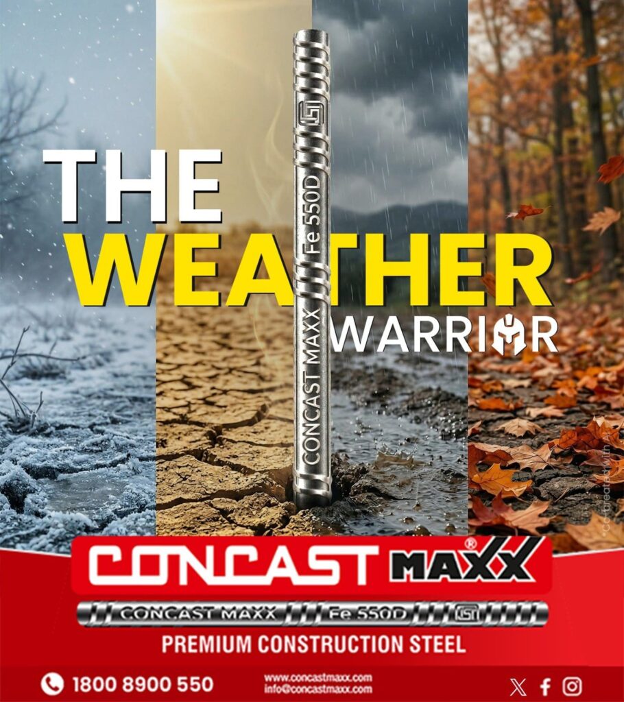 Impact of climate on weather-resistant tmt bars