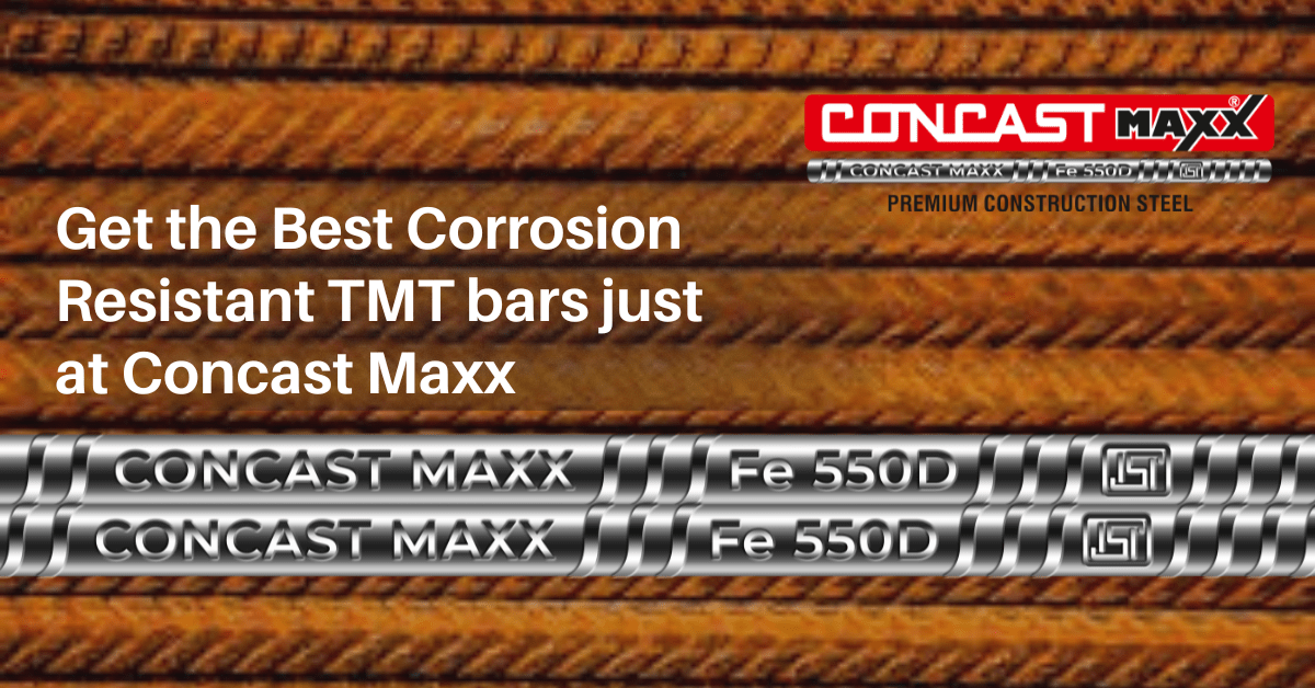 Corrosion Resistant TMT bars